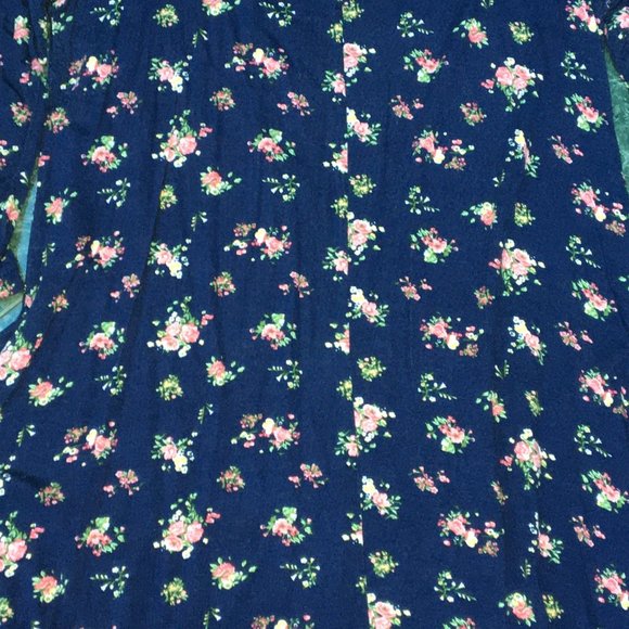 Rue21 Blue Floral Dress size medium - Picture 10 of 10